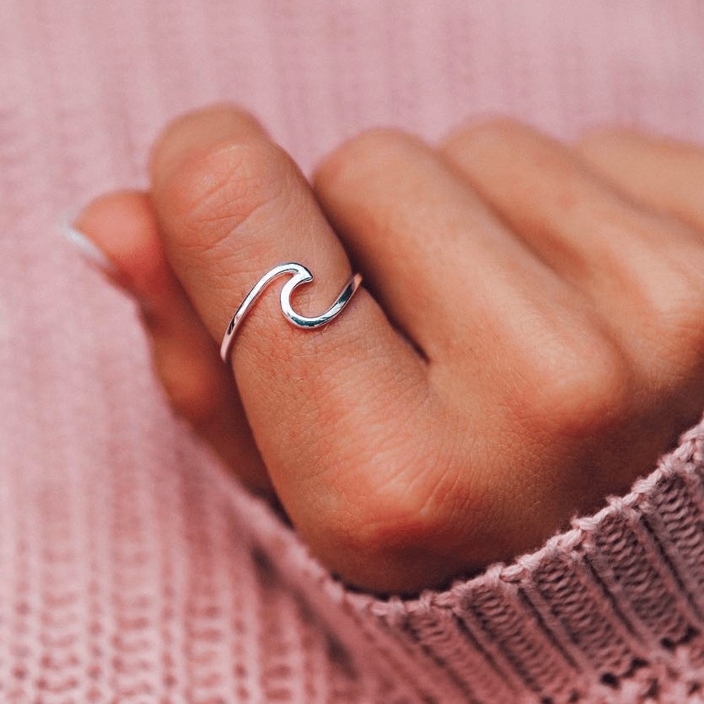 Ocean Wave Ring